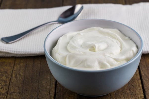 لاغری شکم و پهلو با کدو و ماست