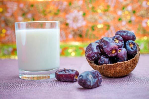 milk and dates diet