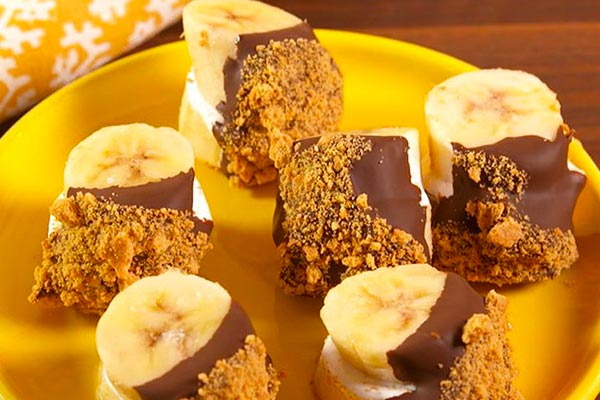 Chocolate-banana-slices