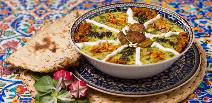 کشک بادمجان مجلسی / طرز تهیه کشک بادمجان رشتی