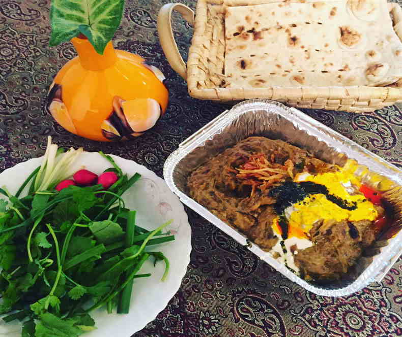طرز تهیه کشک بادمجان کبابی مجلسی و کشک بادمجان رشتی ها