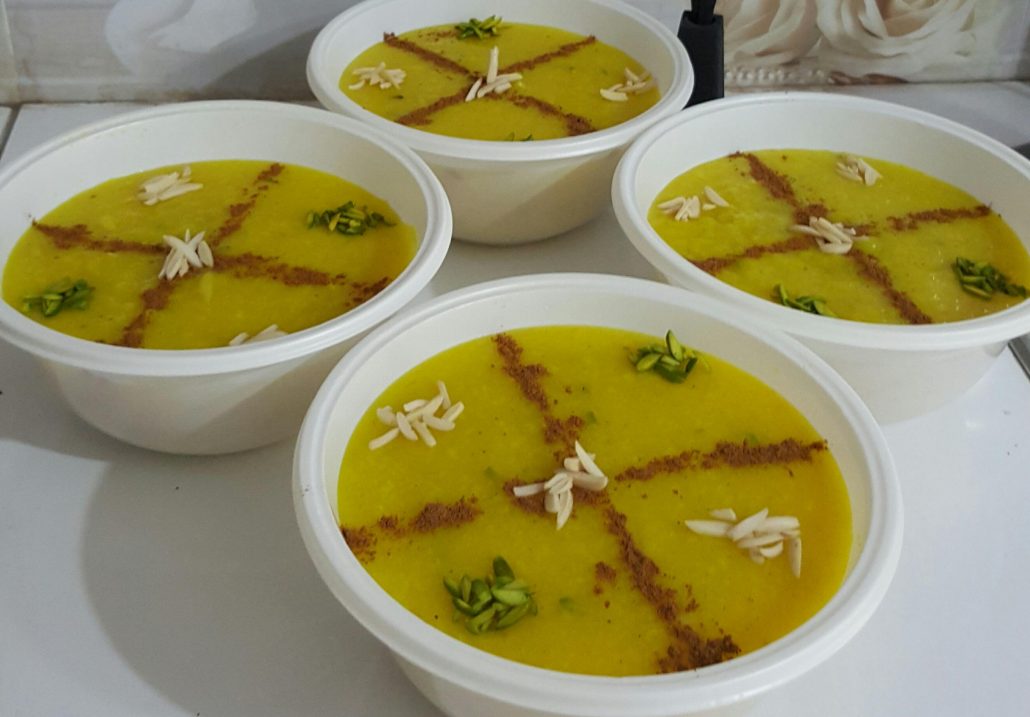 طرز تهیه شله زرد برای 30 نفر 