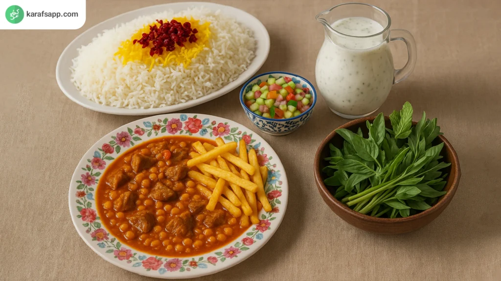 قیمه برای 50 نفر