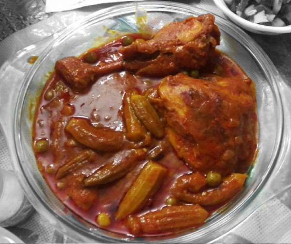طرز تهيه خورشت باميه جنوبي 