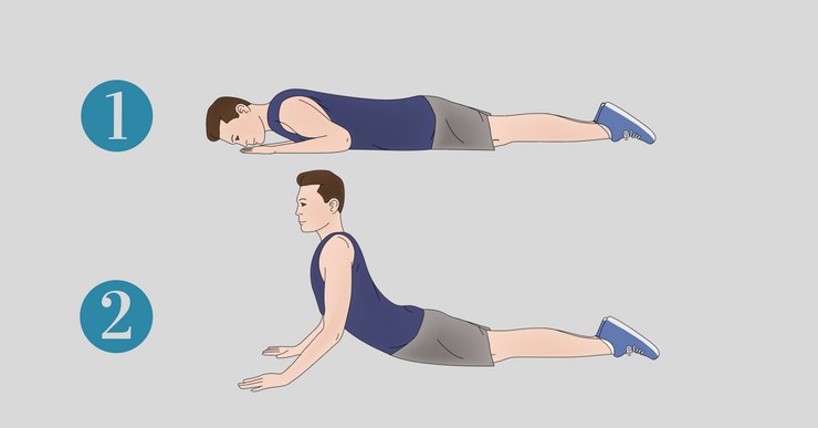 یک راه برای درمان دیسک کمر با ورزش کمک گرفتن از یک میله یا بارفیکس است