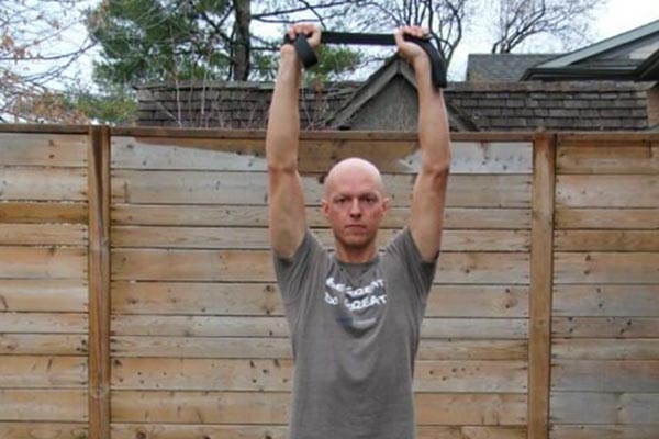 The fourth move for the lumbar hump