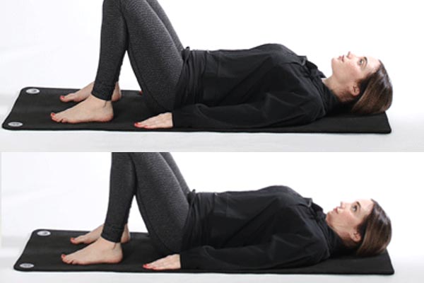 The second move for the lumbar hump
