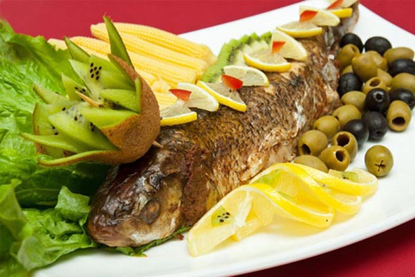 طرز تهیه ماهی شکم پر در ماهیتابه