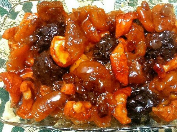 ترشی میوه های پاییزی