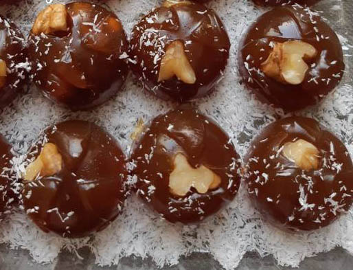 طرز تهیه مسقطی زعفرانی شیرازی