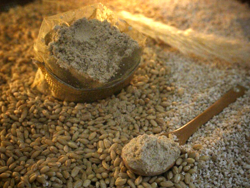 سویق گندم برای چاقی صورت