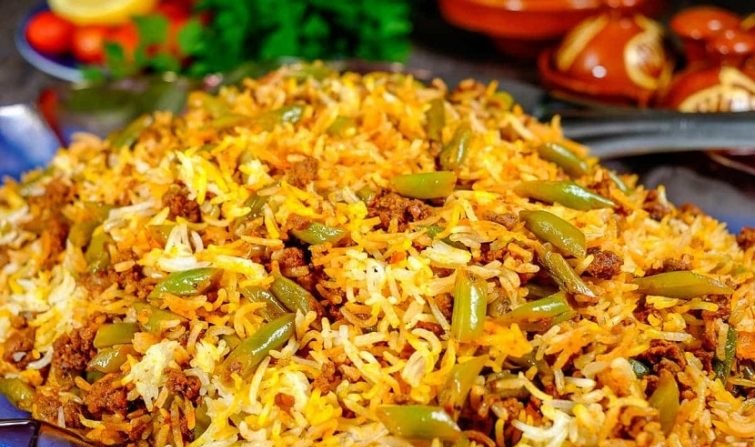 طرز تهیه لوبیا پلو مجلسی و فوت و فن تهیه این غذا