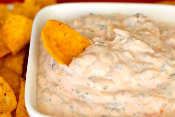 طرز تهيه ديپ کنار سبزيجات