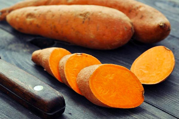 سیب زمینی برای تقویت چشم