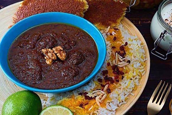 اناربیج با بادمجان 