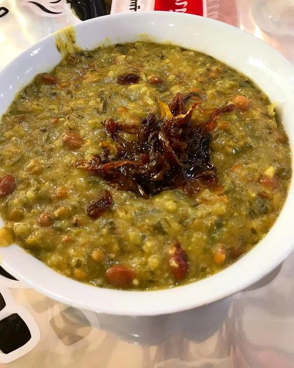 طرز تهیه آش شله قلمکار نذری