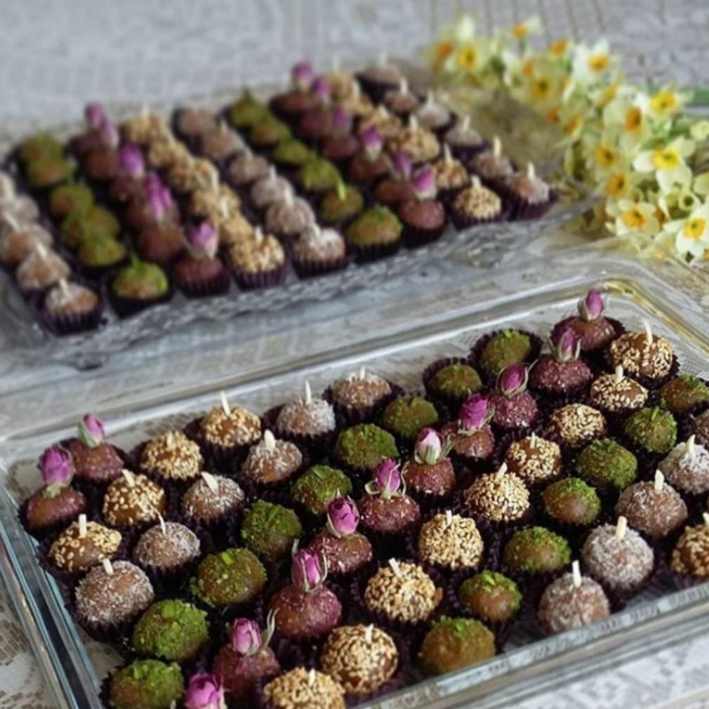 ترافل خرما با ارده