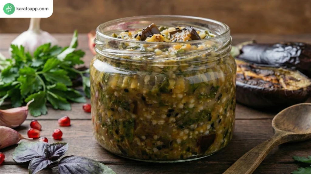 ترشی نازخاتون با رب انار