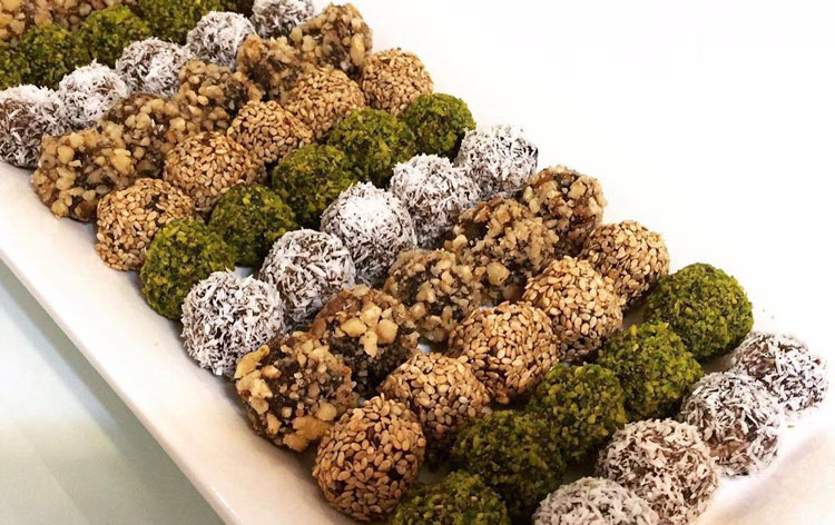 ترافل خرما با ارده