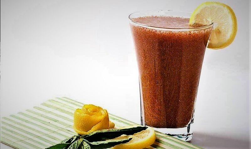 طرز تهیه شربت خاکشیر وتخم شربتی