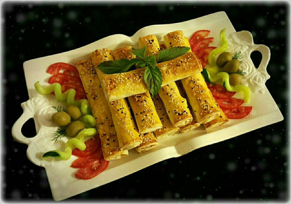 بورک سیب زمینی با خمیر یوفکا