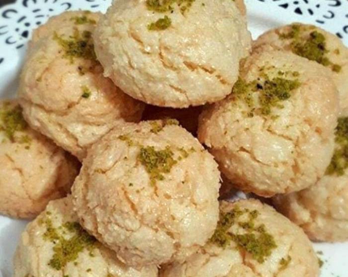 طرز تهیه شیرینی نارگیلی بازاری