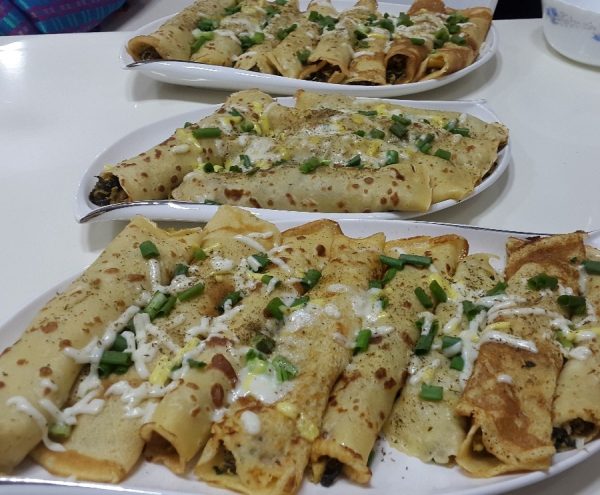 طرز تهیه پنکیک برای شام 