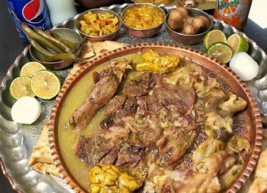 طرز پخت کله پاچه در زودپز