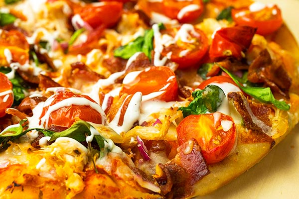 طرز تهیه پیتزا مرغ