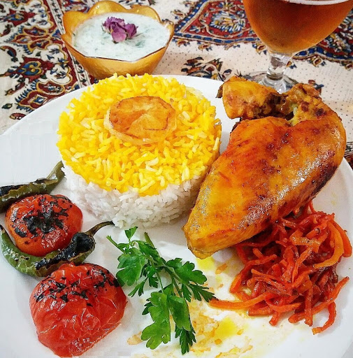 خوراک مرغ تند