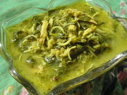 طرز تهیه بورانی غازیاغی