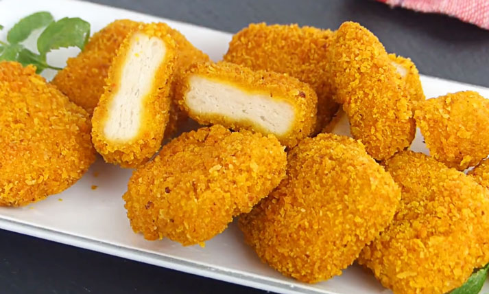 طرز تهیه ناگت مرغ