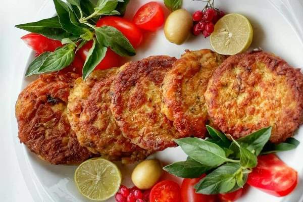 کتلت قارچ با سیب زمینی