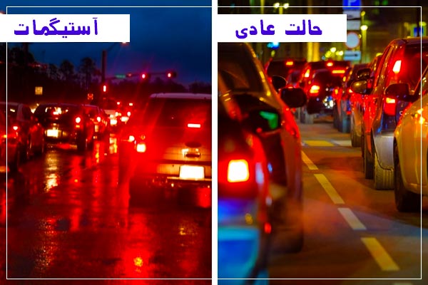 درجه آستیگمات چشم