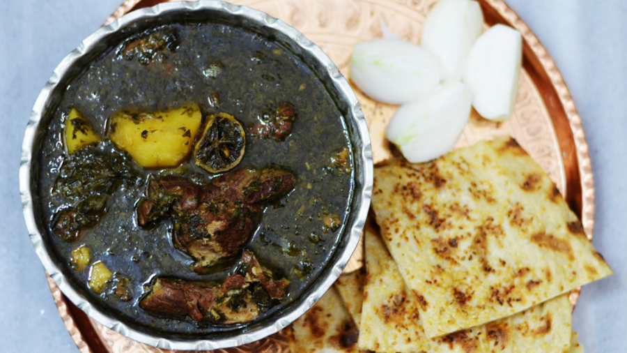 مواد لازم برای آبگوشت بزباش