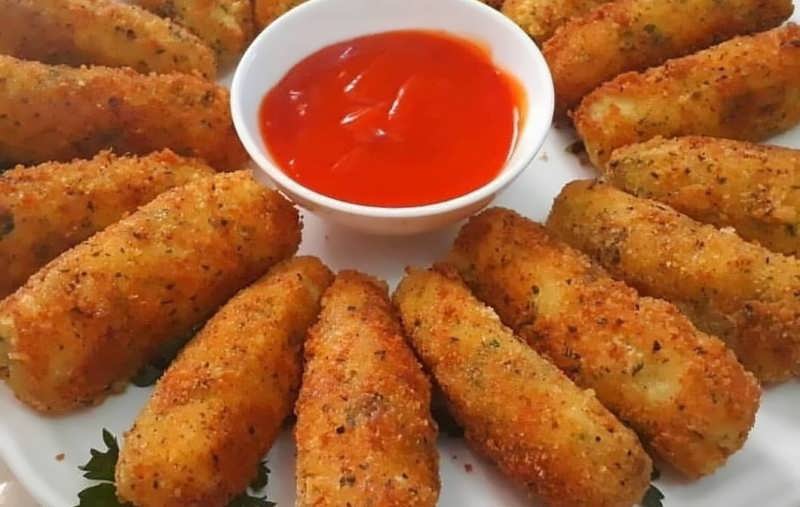 غذای انگشتی با سیب زمینی