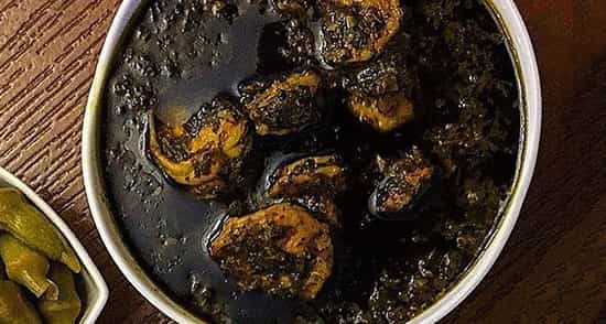 مخلفات کنار قلیه ماهی 