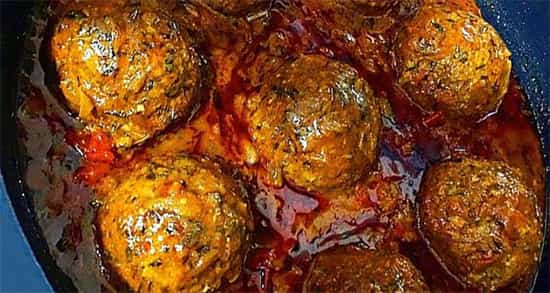 طرز تهیه کوفته تبریزی 