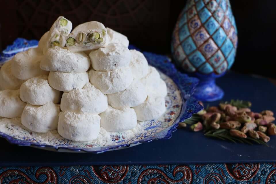 طرز تهیه گز خانگی ساده