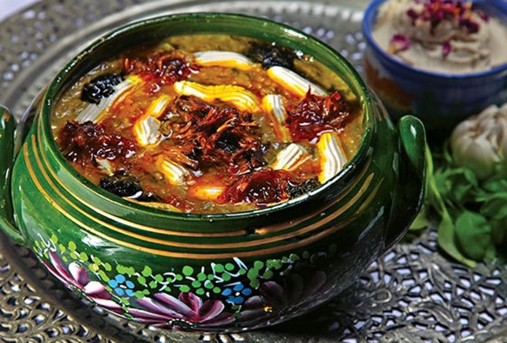 آش خشکبار همدان