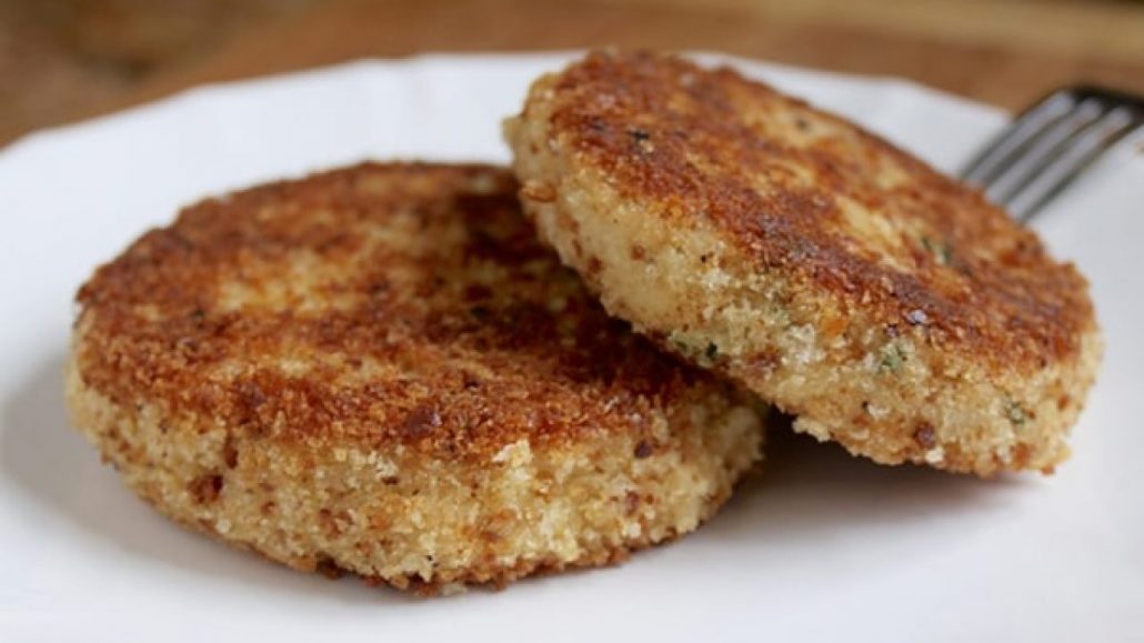 کتلت ماهی با سیب زمینی