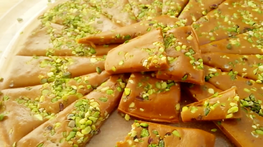 طرز تهیه حلوا با پودر جوانه گندم 