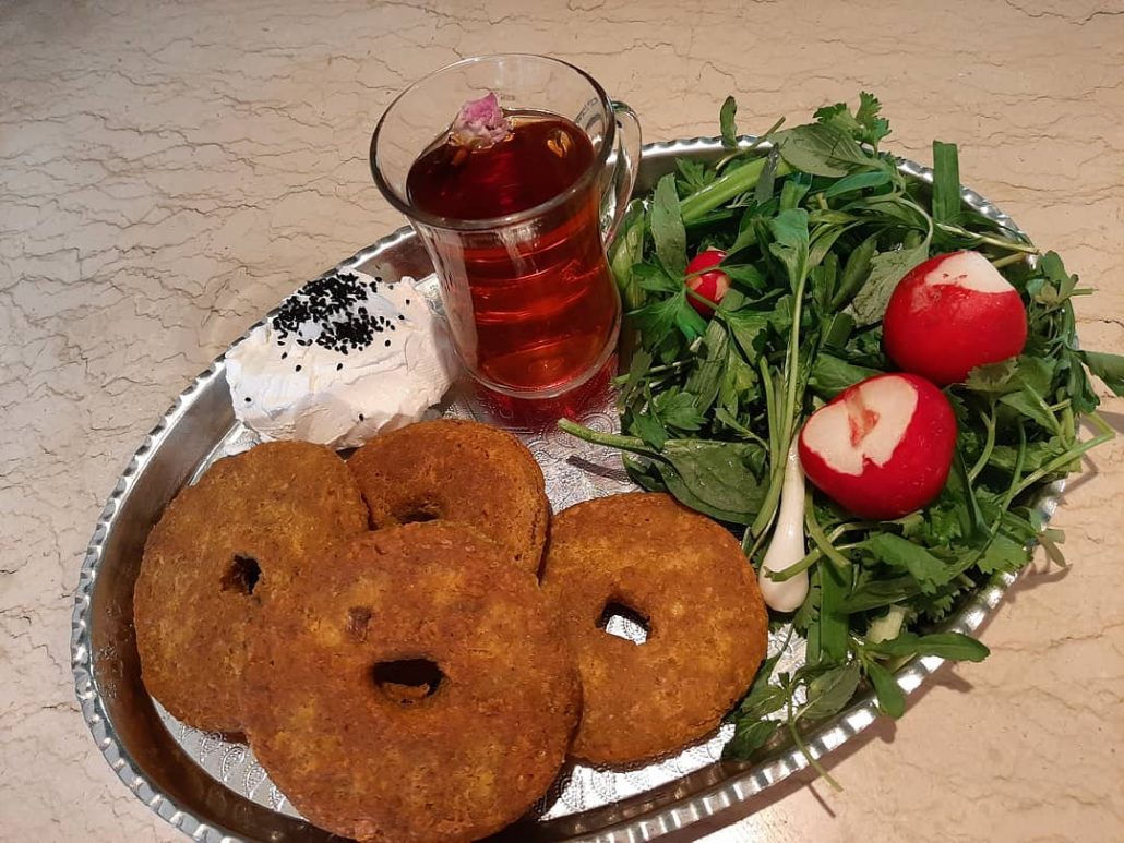 کتلت لپه و سیب زمینی بدون گوشت 