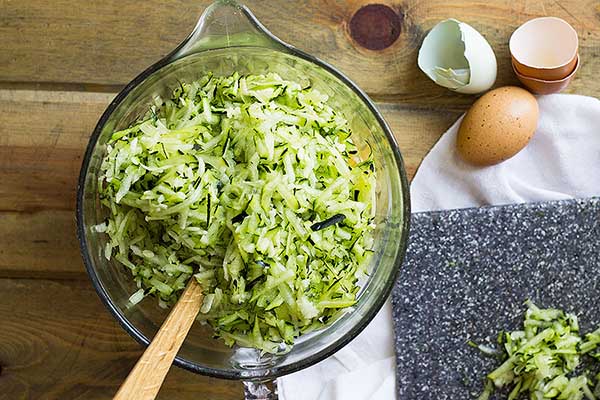 کوکو کدو سبز با شوید