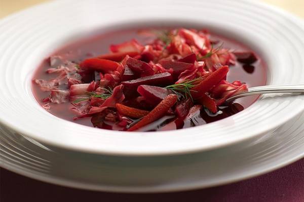 دستور پخت سوپ لبو قرمز