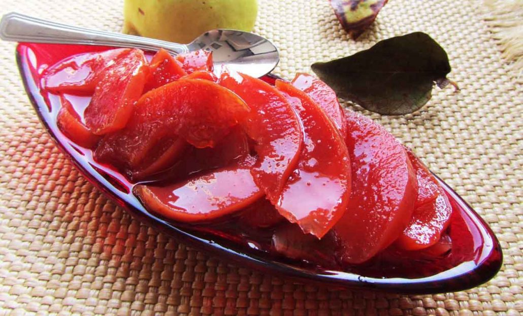 آشنایی با طرز تهیه مربای به با گردو