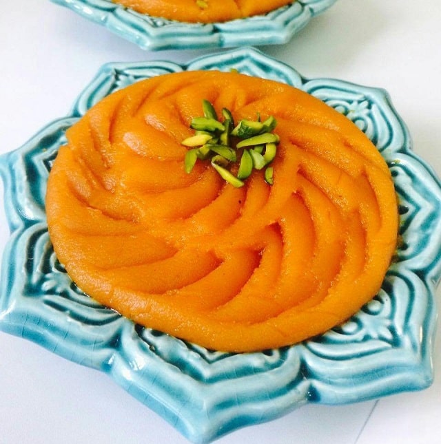 طرز پخت کدو حلوایی با شیره انگور