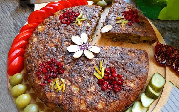 طرز تهیه کوکو بادمجان