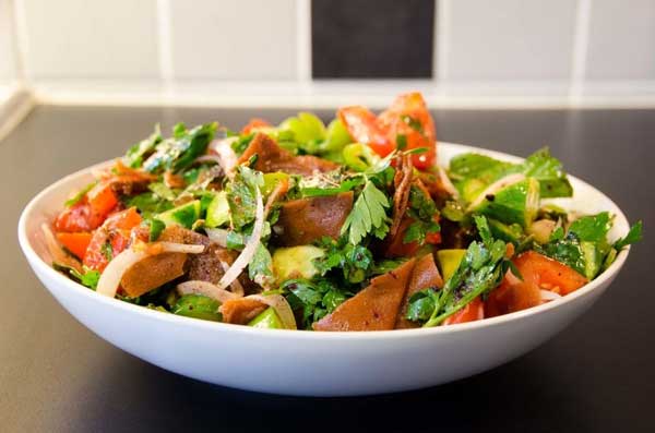 سالاد فتوش طرز تهیه