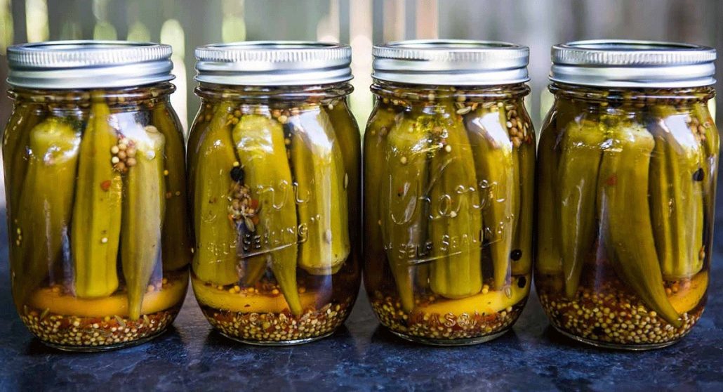 طرز تهیه ترشی بامیه خانگی